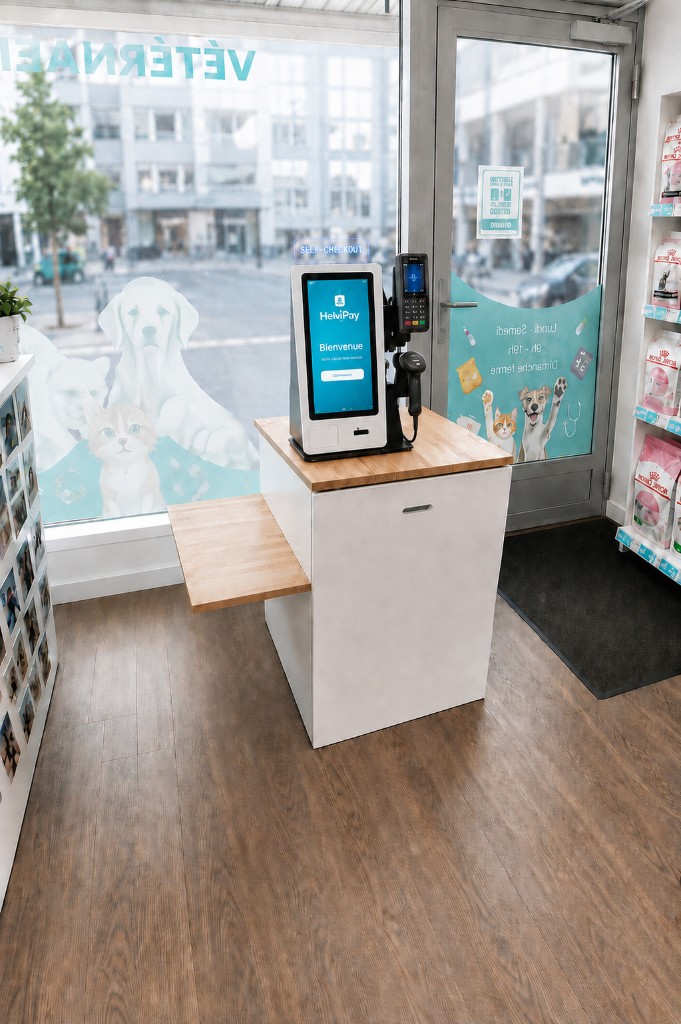 Caisse Helvipay carte seule